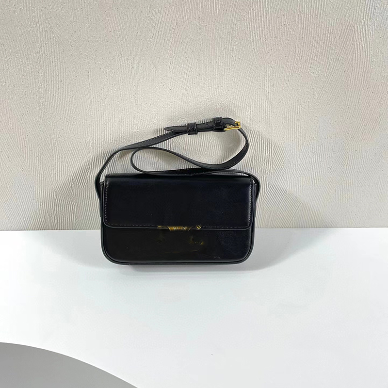 

Fashion luxurys designer bag leather handbag triomphe arch armpit bag classic adjustable women's shoulder crossbody bags, White