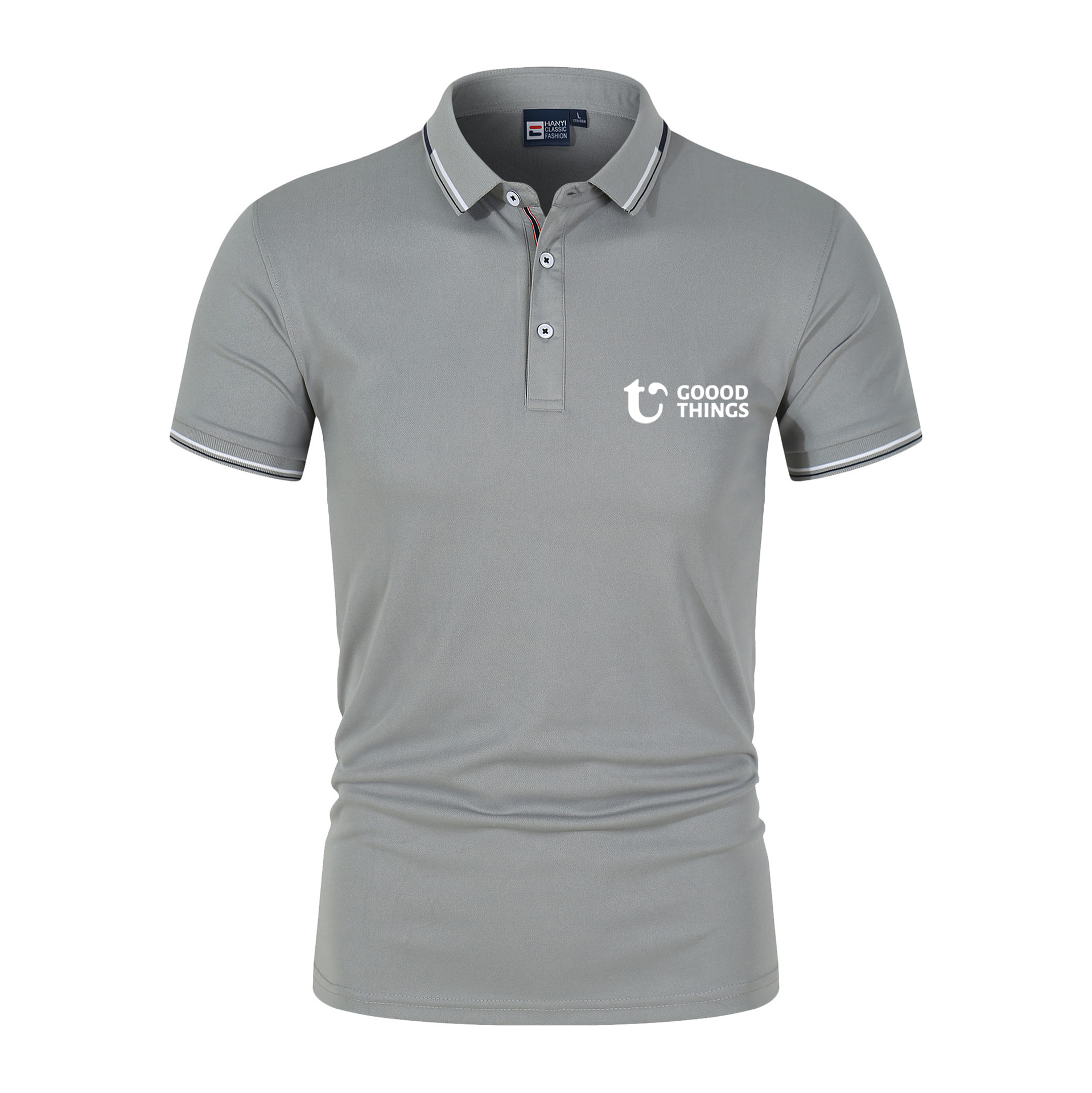 

Men's Short Sleeve Solid Golf Polos for Men Quick-Dry Athletic Mens Polo Shirts Short Sleeve Summer Casual Moisture Wicking Golf Shirt, Black