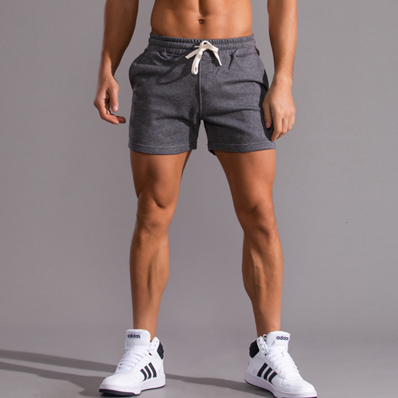 

Men' Shorts Men Cotton White Shorts Running Sport Shorts Homme Gym Basketball Shorts Joggers Elastic Casual Shorts Streetwear Male Clothes 230512, Black