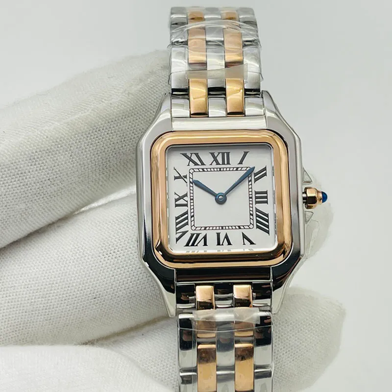 

Women Watch Quartz Movement Watches Waterproof Stainless Steel Business Wristwatch Elegant Wristband Montre De Luxe Casual Bracelet, Color1