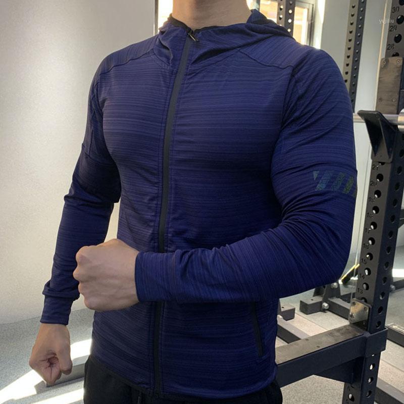 

Running Jackets Winter Autumn Hoodies Sport Shirt Men Zipper Fitness Gym Sports Quick Dry Elastic Clothing Top Sportswear 20231, P84-1 black