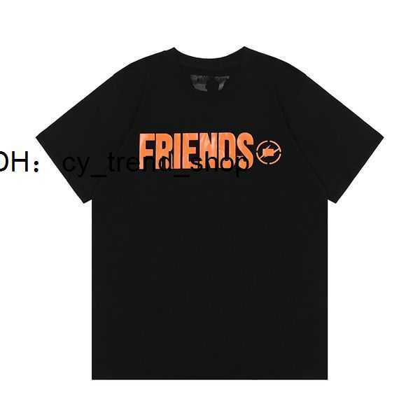 

vloness 21ss T-shirt Big v Men and Women Loose Casual Smoke Angel Friends Short Sleeve  31