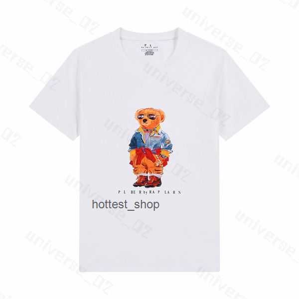 

2023 Mens t Shirts Ralphs Polos Designers Tshirts Women T-shirts Tees Tops Man s Casual Chest Letter Shirt Luxurys Clothing Sleeve Laurens Clothes 4 TJ6F, 18