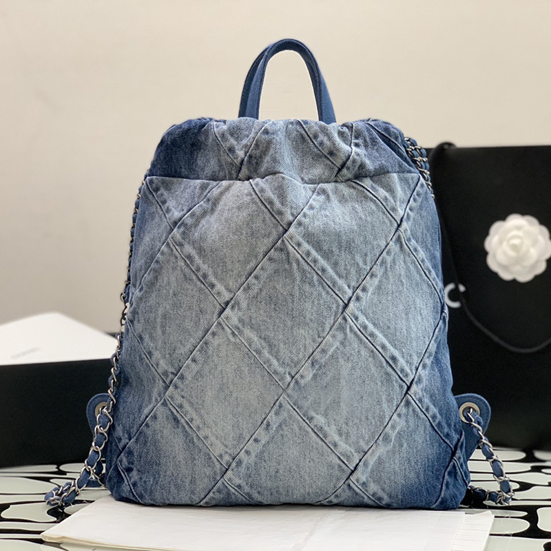 

Designer Backpack 10A Mirror Quality Luxury Backpacks Genuine leather Shoulder Bag With Box C018