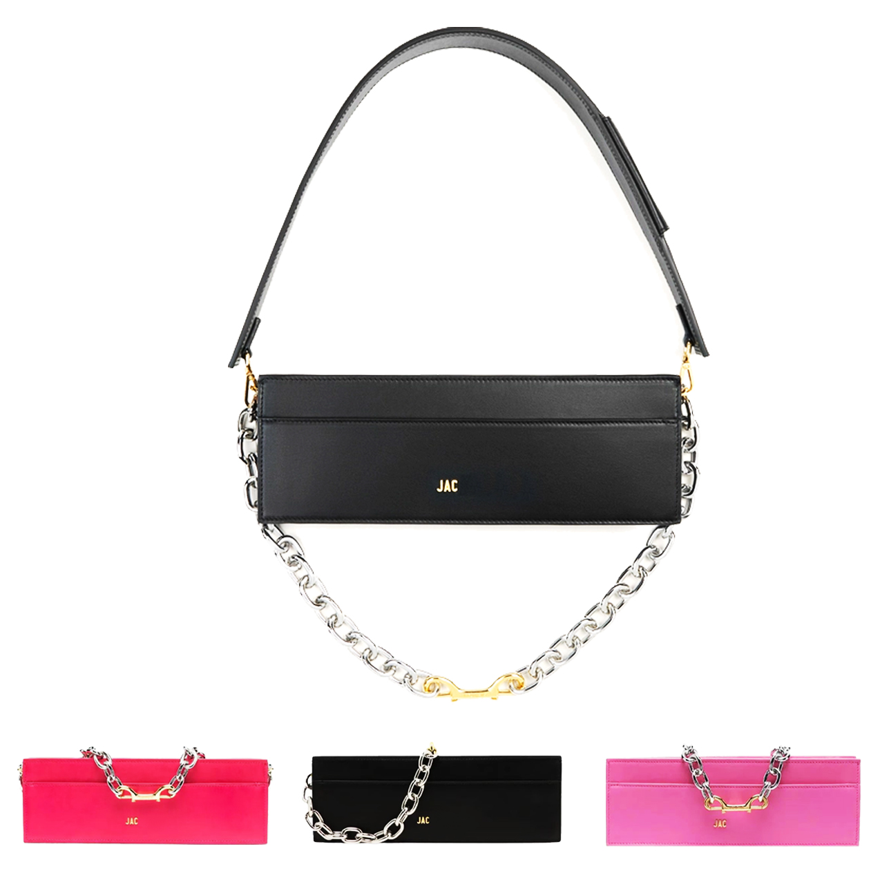 

top handle Le Ciuciu the tote bag Luxury jacquem Woman man chain genuine Leather handbag artsy Shoulder Bag Long pack big purse crossbody clutch designer travel Bags, White