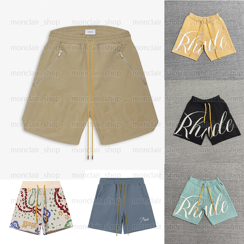 

Designer Shorts American loose sports casual shorts draw rope couple pants