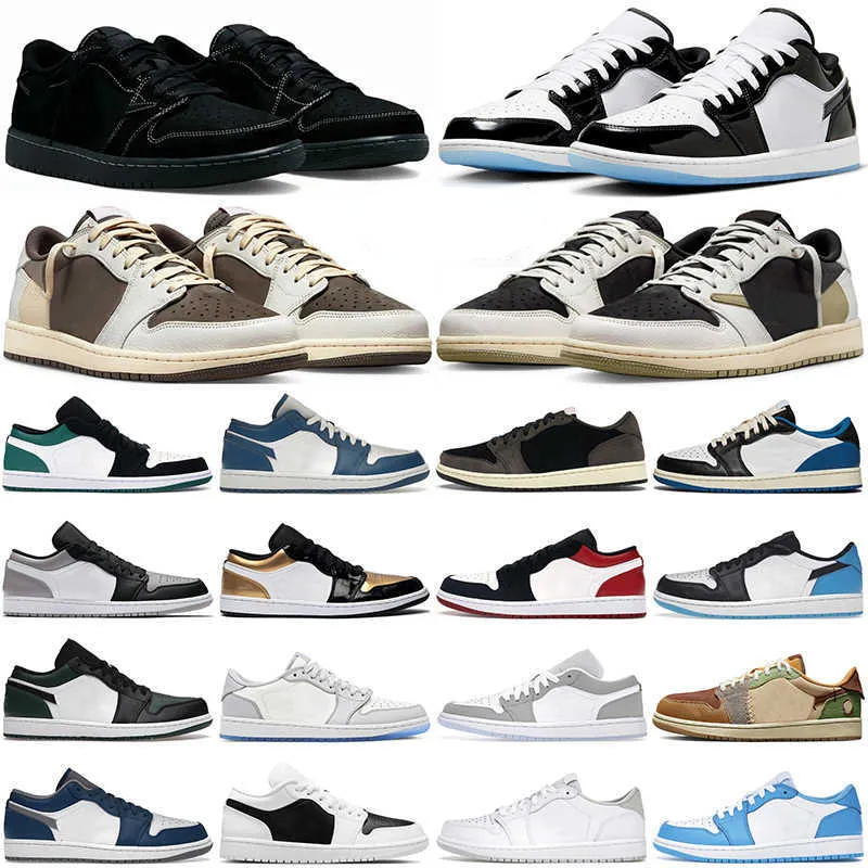 

WITH BOX Designer New 1s Low Basketball Shoes Black Phantom Vintage UNC Grey Reverse Mocha Voodoo Sail Year Of the Rabbit 1 Grey Mens Sneaker Trainers Outdoor Walking 3, #4