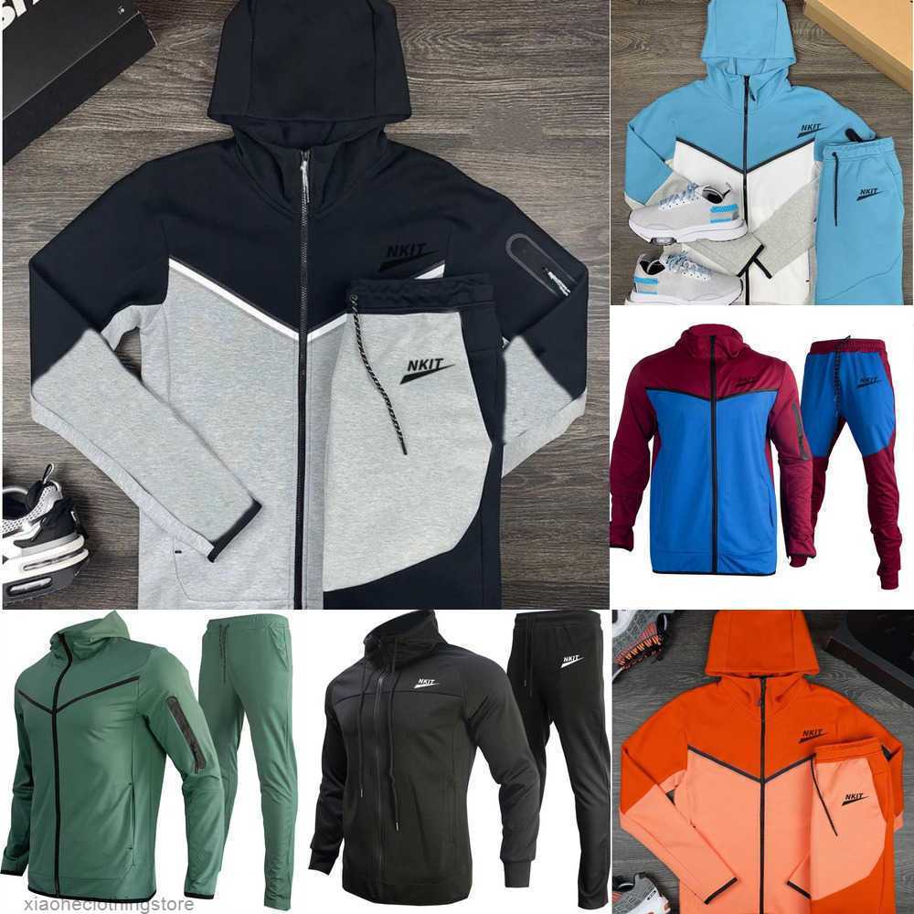 

men 2023 pants NLke Designer thin sportwear woman tech fleece tracksuit mens long sleeve jacket pant jogger Tracksuits Bottoms techfleece Man Joggers Asian si FEKA, Set 2