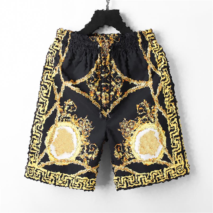 

2023Mens Womens Designers Shorts Summer Fashion Streetwears Clothing Quick Drying SwimWear Printing Board Beach Pants, Black