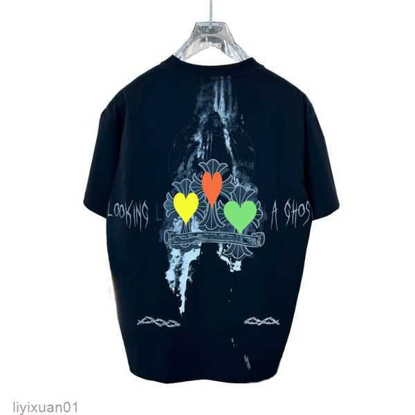 

Mens t Shirts Heart High Quality Brand Crew Neck Short Sleeves Tops Tees T-shirts Casual Horseshoe Sanskrit Cross Print Hearts 7 BBN9, 11