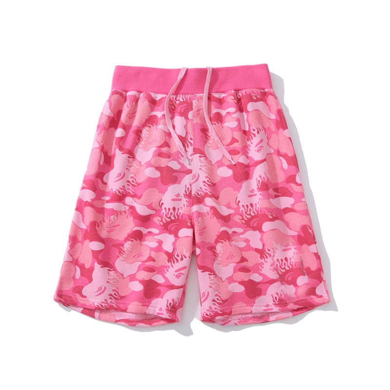 

Men's shorts designer women's fashion trend camouflage men's and women's casual shorts simple and generous men's summer fashion cotton short pants, Blue