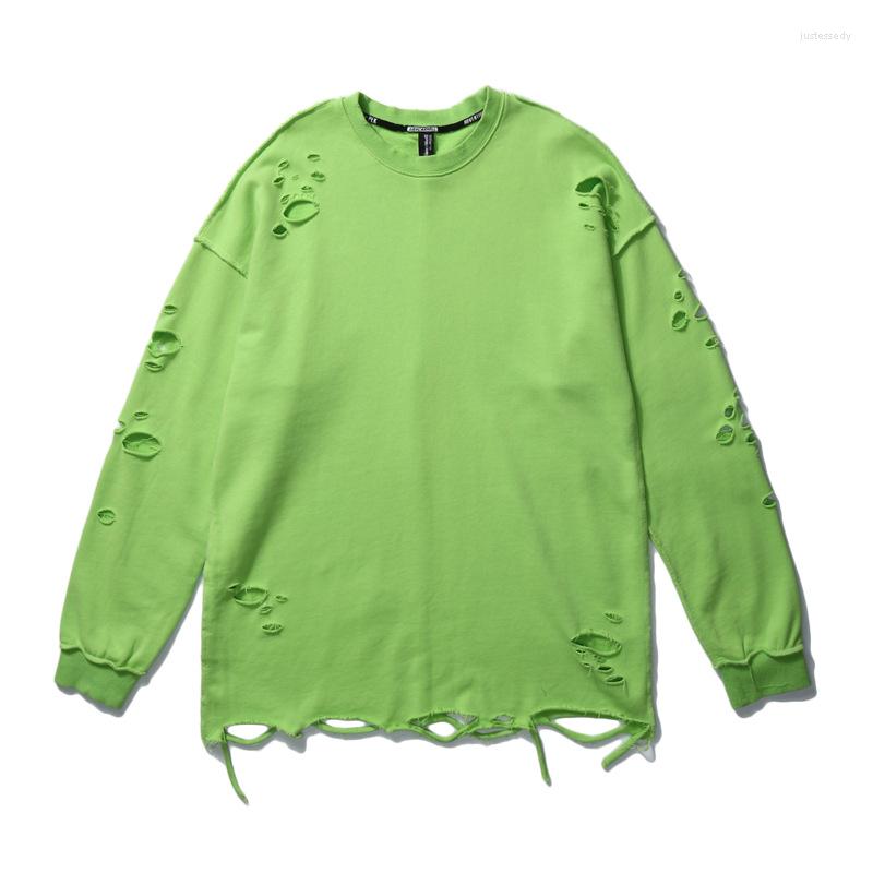 

Men' Hoodies Hip Hop Sweatshirt Long Sleeve Round Top, Beige