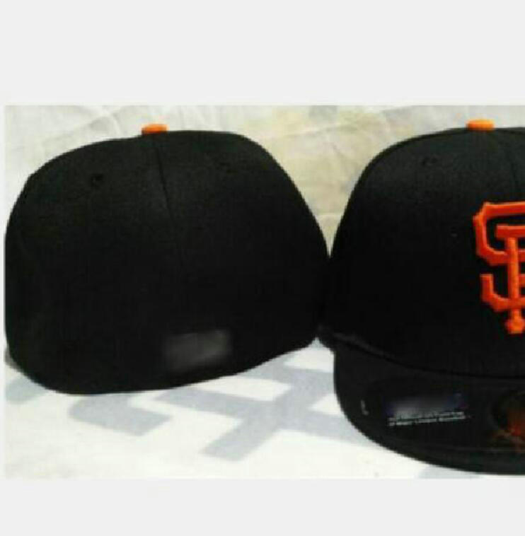 Hommes San Diego Baseball Casquettes fermées complètes Été Snapback Lettre Os Hommes Femmes Couleur noire Toutes les 32 équipes Sport décontracté