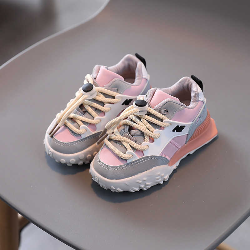 

Running Children Spring Girls Autumn Sneakers Boys Shoes Breathable Comfortable Fashion Sports Casual Sneakers Baby Soft Shoes N6GB, He-khika leather