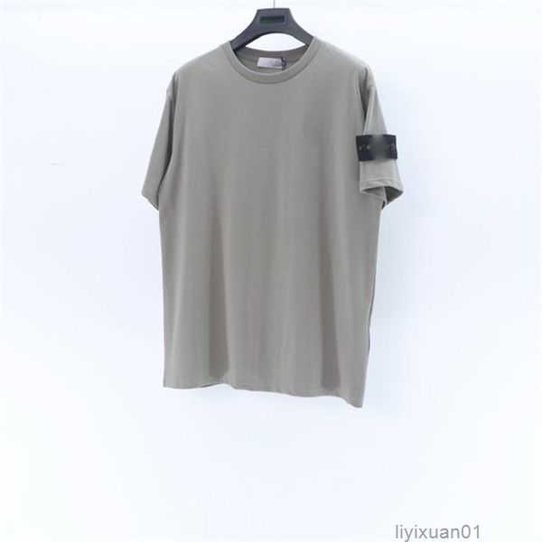 

Designer Brand Topstoney Men's Shirs Versized Shir Women Fashion Coon Summer Sones and Shor Sleeve Tide Sone Men Mulicolor Top Wholesale 6 RURS
