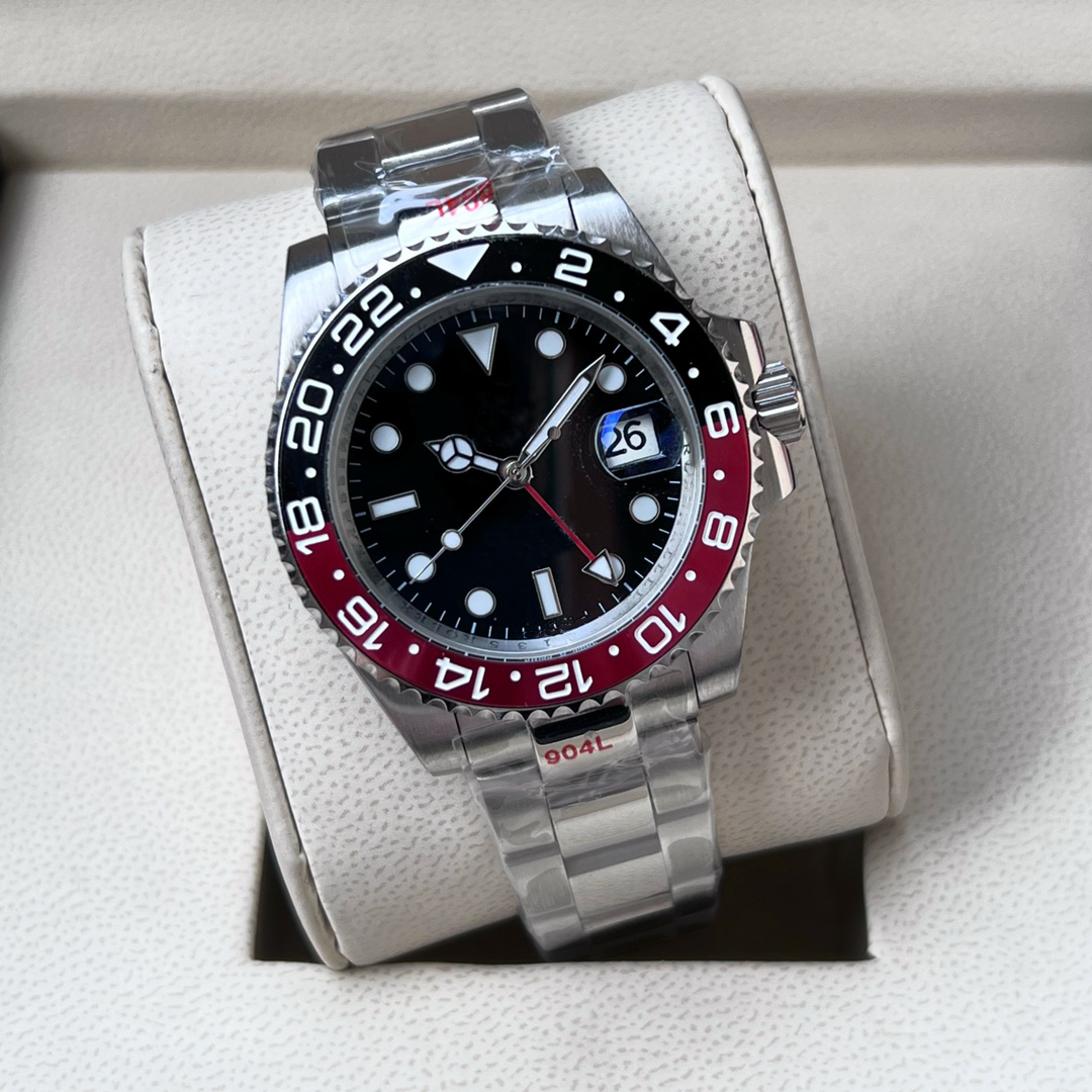 

GMT Lowest factory AAA u1 top mens watch mens automatic movement stainless steel hand 40mm montre de luxe