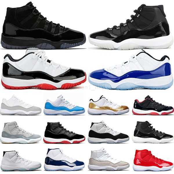 

Jumpman Basketball Shoes 11 11s Bred 25th Anniversary Concord 45 Cap and Gown Platinum Tint Trainers Sports Sneakers Size 5.5-13, 13 space