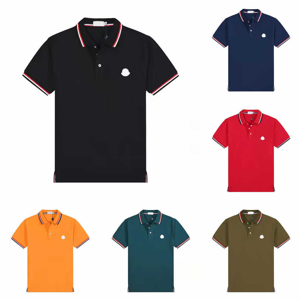 

Shirts Luxury 2023 Men Designer Polo Polos Casual Mens T Shirt Snake Bee Letter Print Embroidery Fashion High Street Man Tee -3XL#09 HZLE, Brown