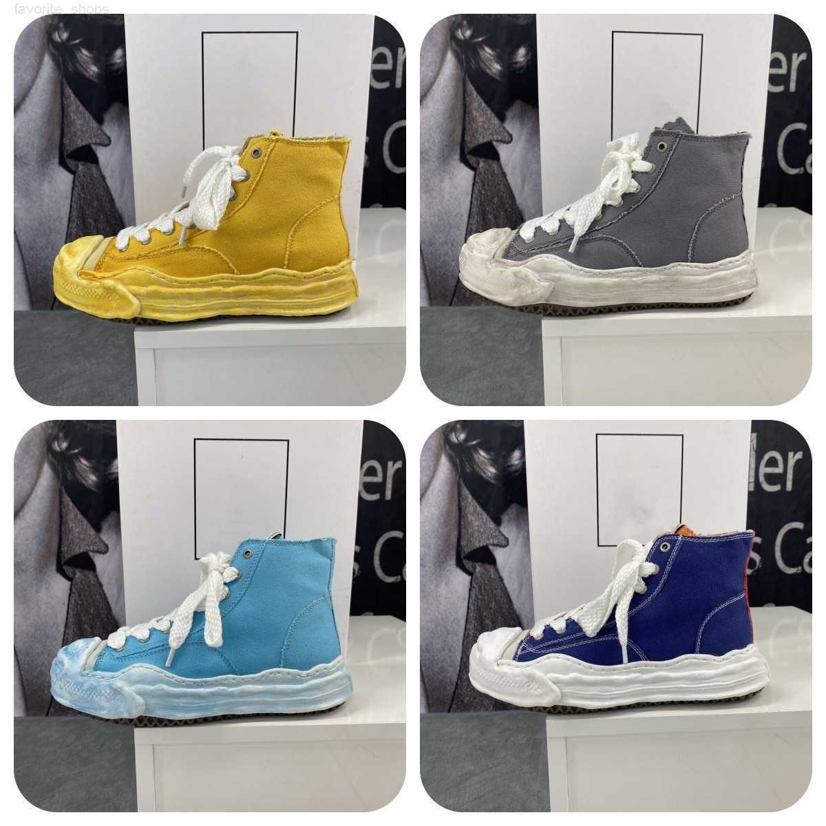 

Maison Mihara Yasuhiro Dissolved Shoes MMY New Summer Daddy Shoes Casual Running Flat Bottom Street Shooting Sports Shoes for Men and Women, Color 5