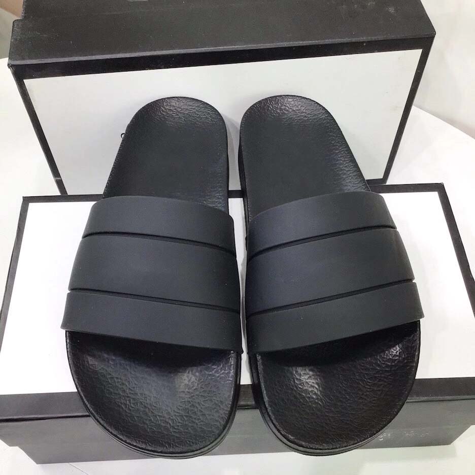 

Designers Slides Womens SlippersLuxurys Floral Slipper Leather Rubber Flats Sandals Summer Beach Shoes Loafers Gear Bottoms Sliders