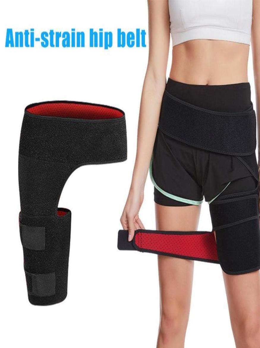 

Waist Support Ly Hip Brace Thigh Compression Sleeve Hamstring Groin Wrap For Pain Relief Fits Both Leg11471893, Red