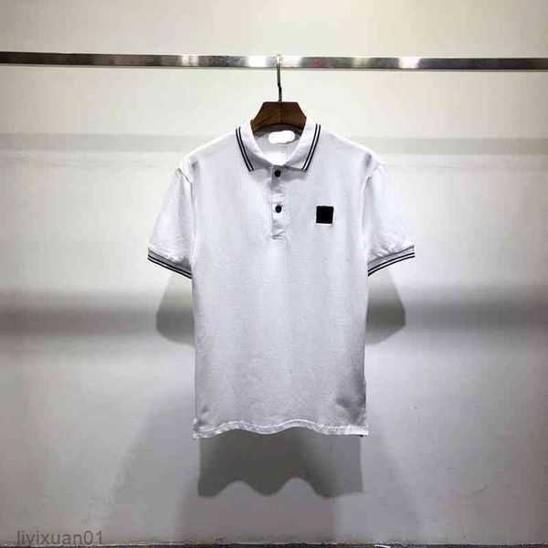 

Designer Brand Topstoney Men's Shirs Versized Shir Women Fashion Coon Summer Sones and Shor Sleeve Tide Sone Men Mulicolor Top Asian Size 8 V71G, F6