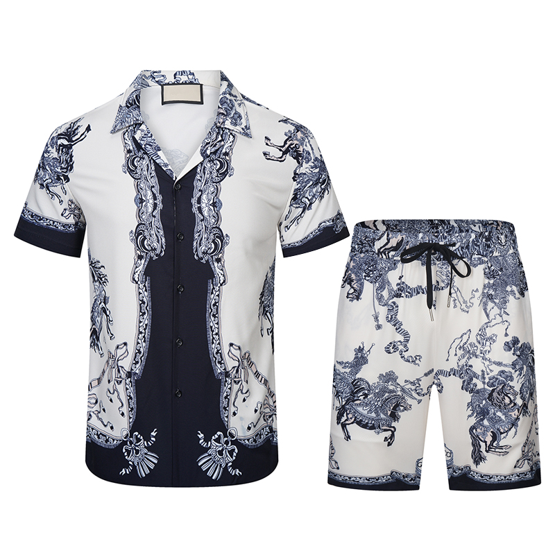 

Men's running Tracksuits Men Designers Shirts Fashion Summer Beach Pants, 09