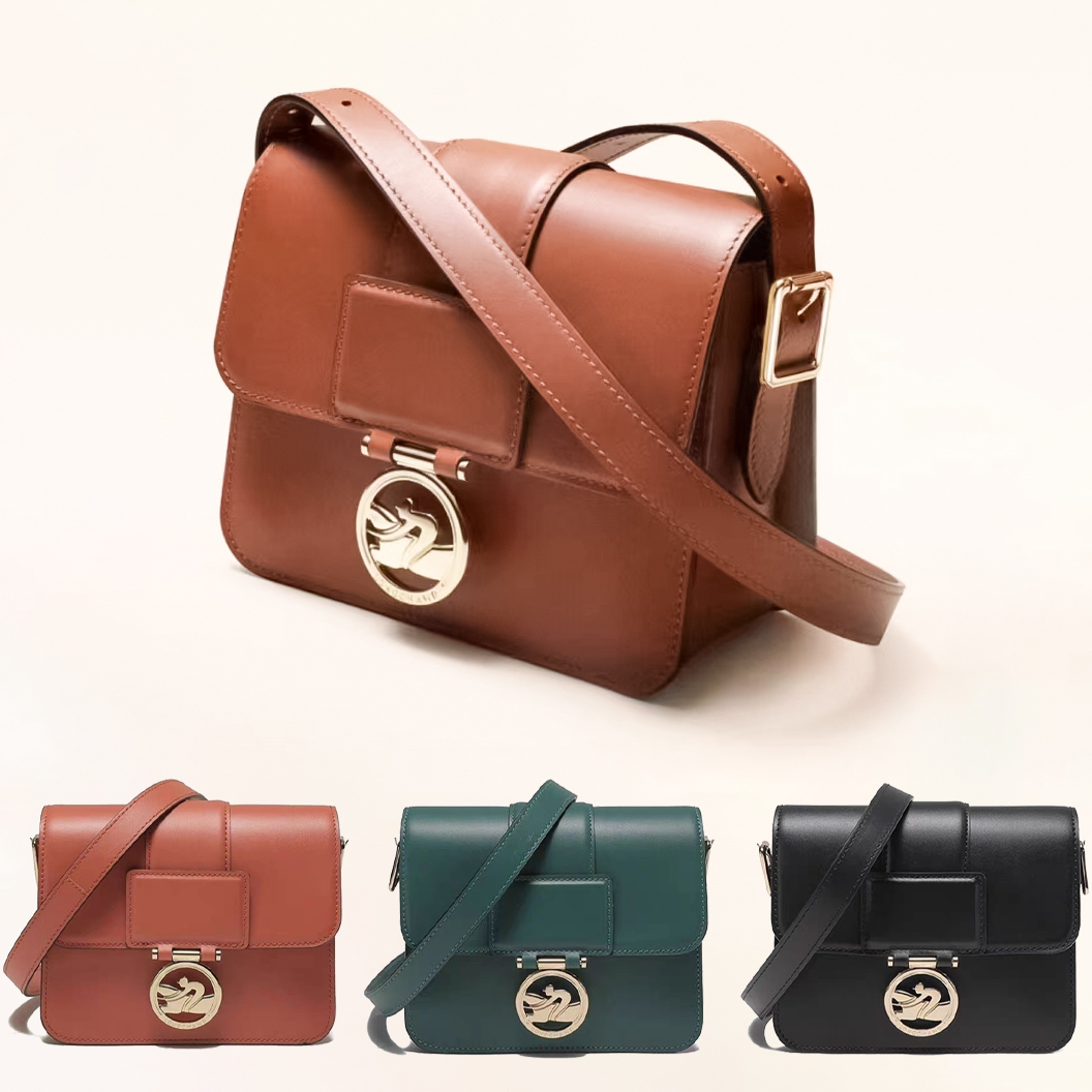 

Luxury Womens longchammp tote BOXTROT shoulder clutch bag handbag designer fashion messenger gym bags mens Leather summer makeup postman envelope crossbody bag, Orange