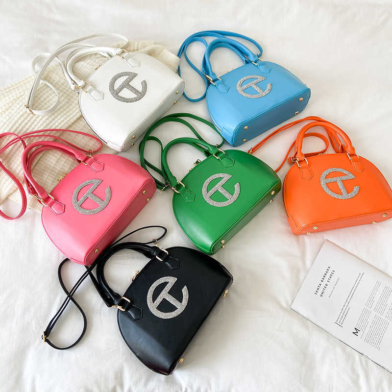 

50% OFF 2023 handbag Shell New High Capacity Handheld Bag Women's Fashion Texture Urban Simplicity Crossbody One Shoulder Factory Goods Trend, Black12