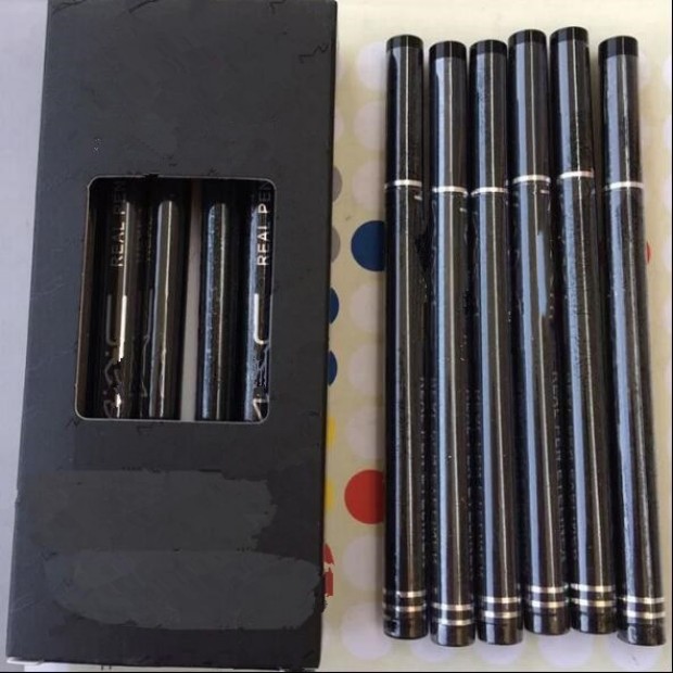 

Free shipping Newest Brand Black Makeup liquid eye line liquid lasting Waterproof 12 pcs/lot
