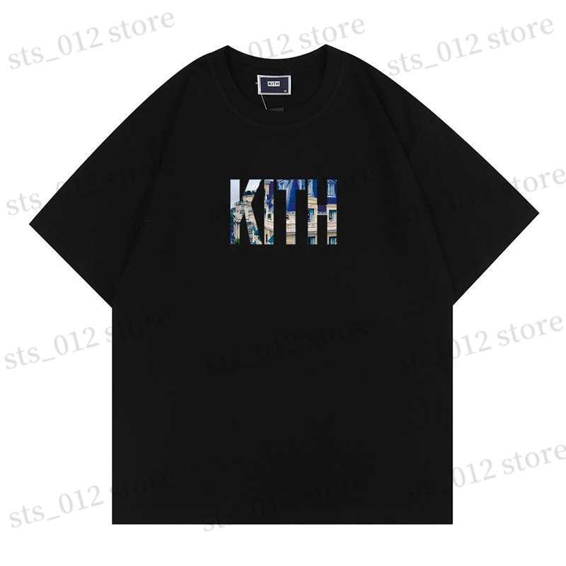 

Men's T-Shirts Summer Designer T Shirt Kith T-shirt Oversized Men T Shirts High Quality Casual Summer Tees US Size S-XXL T230512