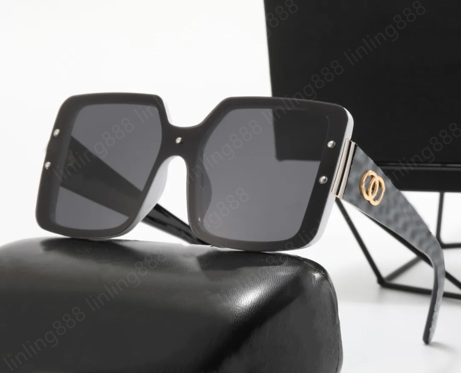 

Sunglasses letter the same model sunscreen UV protection Oversized Squared high quality designer for mens womens luxury stars 2023