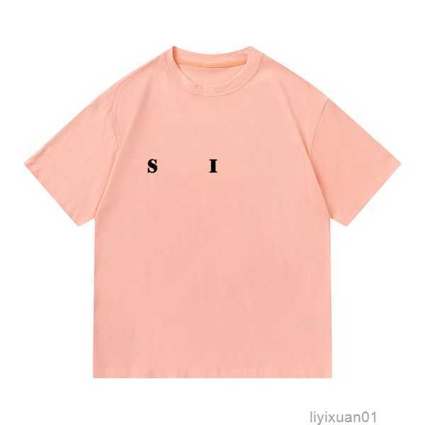 

Designer Brand Topstoney Men's Shirs Versized Shir Women Fashion Coon Summer Sones and Shor Sleeve Tide Sone Men Mulicolor Top Asian Size 6 MRUK, The same as original