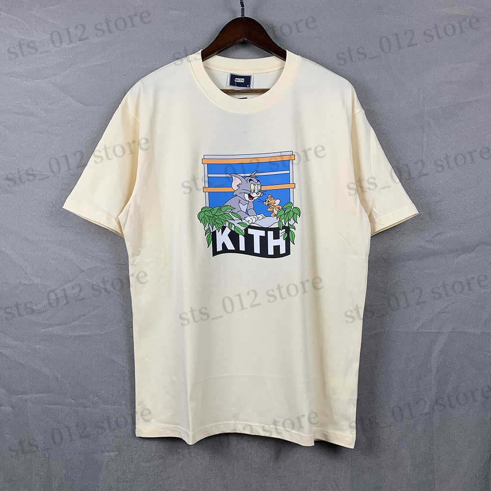 

Men's T-Shirts kith t-shirt mens designer t shirt tee workout shirts for men oversized t shirts tee t-shirt cotton kith tshirts vintage short sleeve US Size T230512