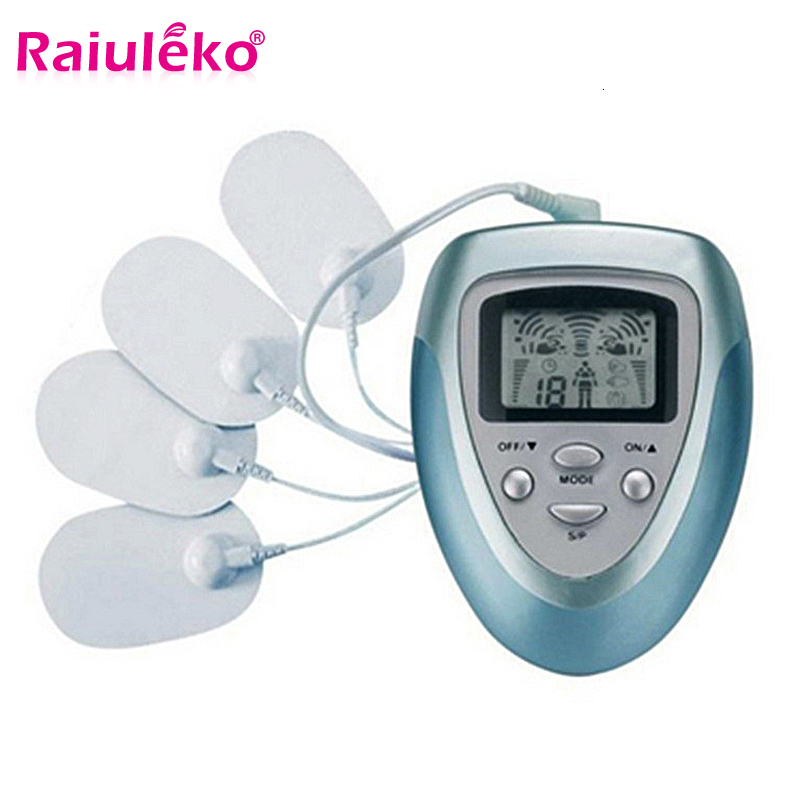 

Portable Slim Equipment Ems Massage Tens Machine Physiotherapy Acupuncture Body Muscle Massager Electric Digital Therapy 8 Modes Health Care 230512
