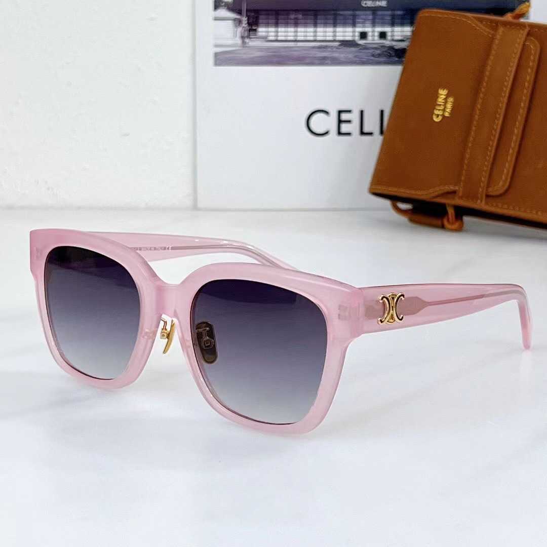

Saijia Arc de Triomphe cl4s222 fashionable for women's matching gray pink large box 520 sunglasses