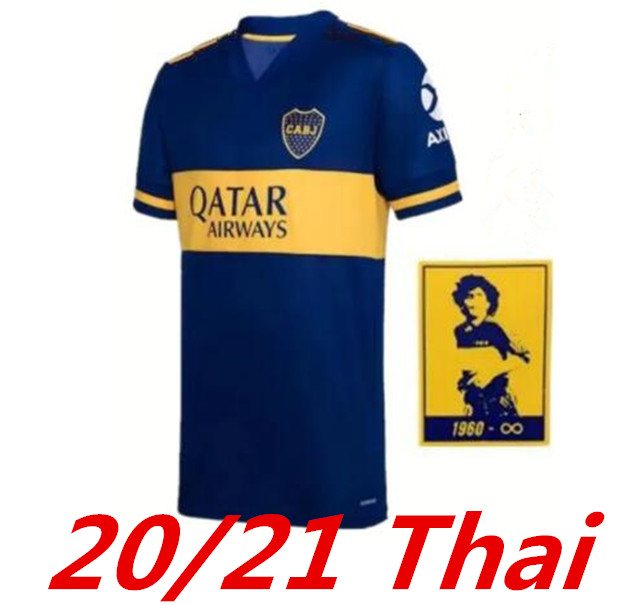 

20 21 Retro soccer Jerseys Boca Juniors DE ROSSI Men Home Blue Away White Yellow TEVEZ MARADONA ABILA camisa futebol football shirt 999, Green