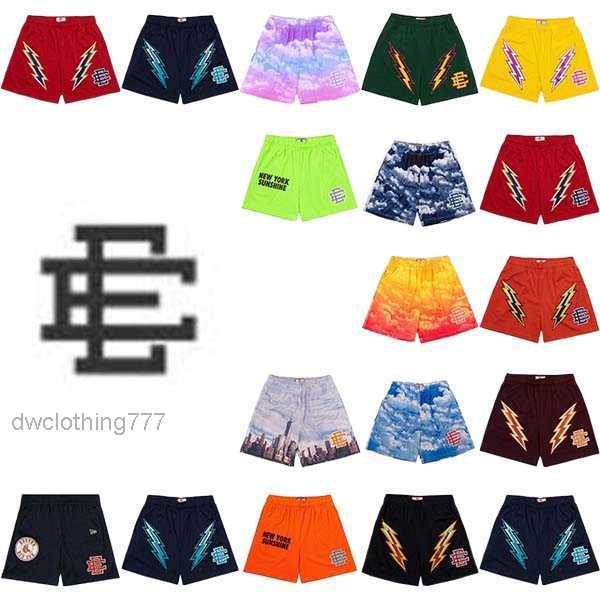 

Eric Emanuel Ee Basic Mens Shorts Basketball Sportpants Tide women Fitness Short Mesh Breathable Beach Pants Sports Series Shorts, Colorful stripes --25