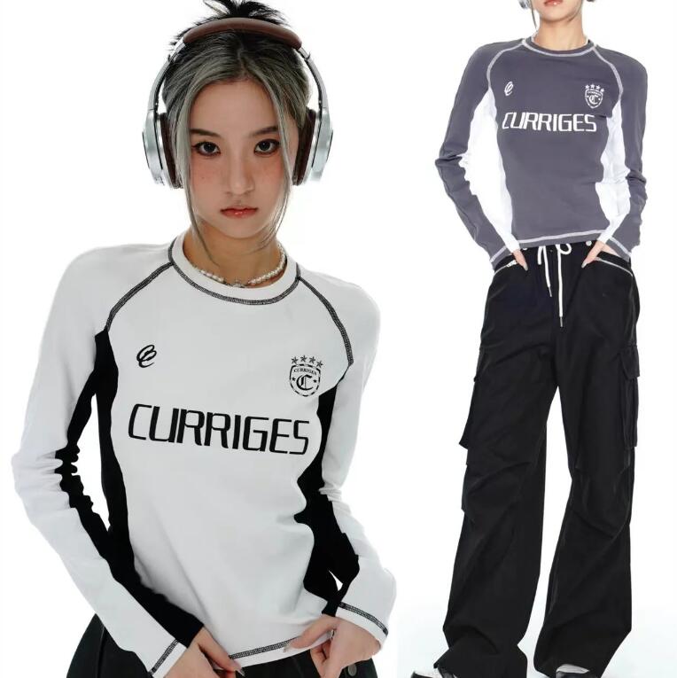 

designer t shirt summer long sleeve Curriges women tshirt tee