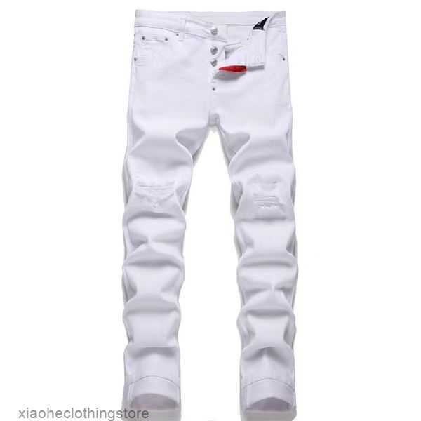 

Mens Mens Jeans Tears Stree Denim Luxury Designer Denim Jeans Men Denim Jeans Designer Jeans Embroidery Pants Fashion Holes Trousers Mens Clothing US Size 2838 25KX, 10