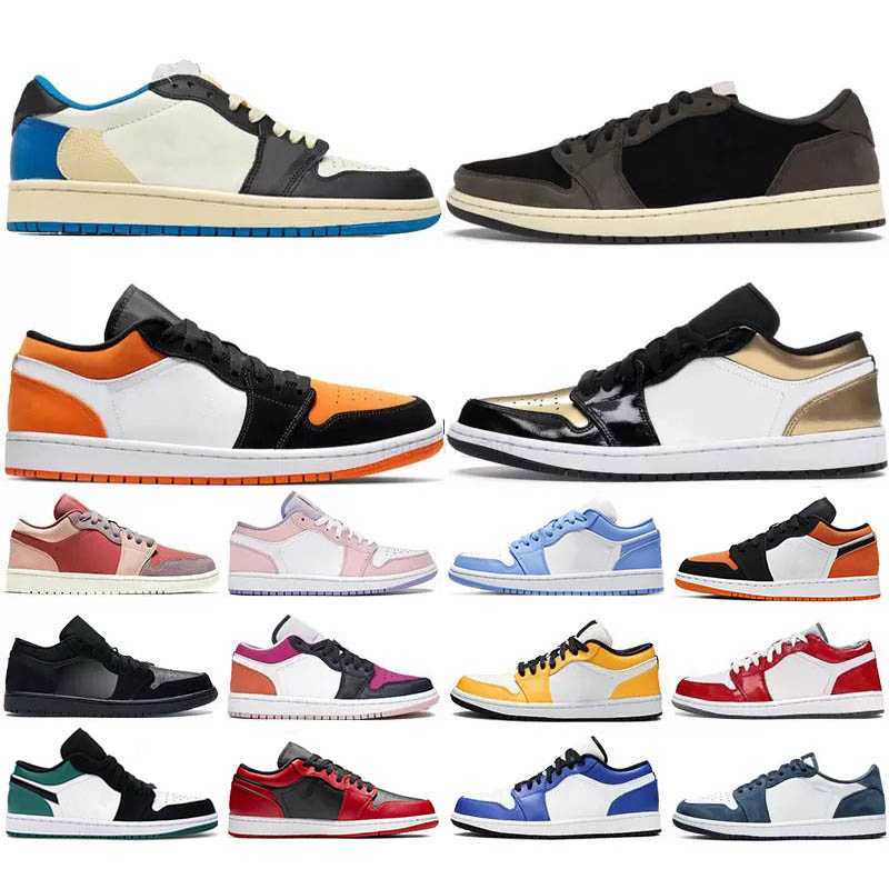 

Jumpman 1 basketball shoes 1s Men Low Bred Toe UNC OG cactus black white paris Pink easter reverse bred mens trainers women designer Sports eur36-45, 12