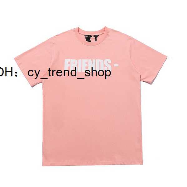 

vloness 21ss T-shirt Big v Men and Women Loose Casual Smoke Angel Friends Short Sleeve s 21, 10