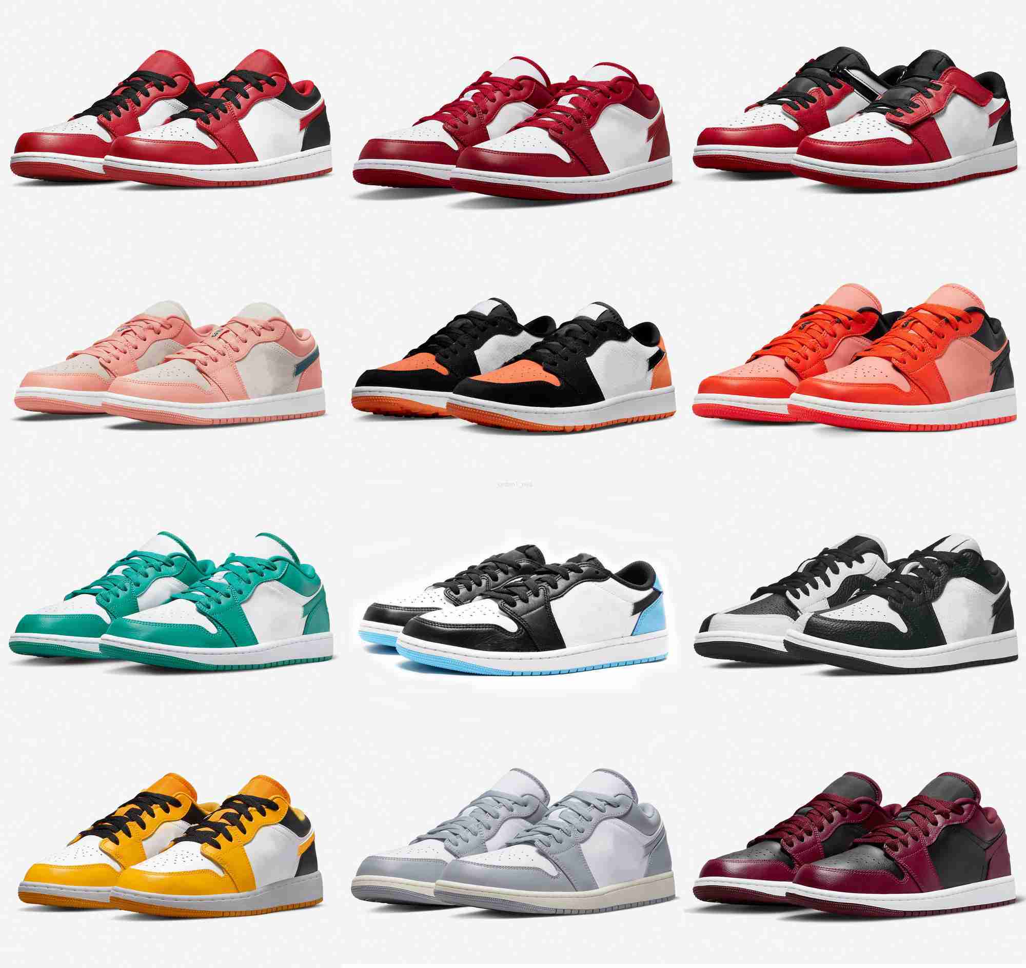 

2022 Air Authentic 1 Low Mid Invert Basketball Shoes Gym Red Canvas Bio Hack Sneakers Shattered Backboard Aluminum Vintage Grey 1S Low Retro, #(20)canvas