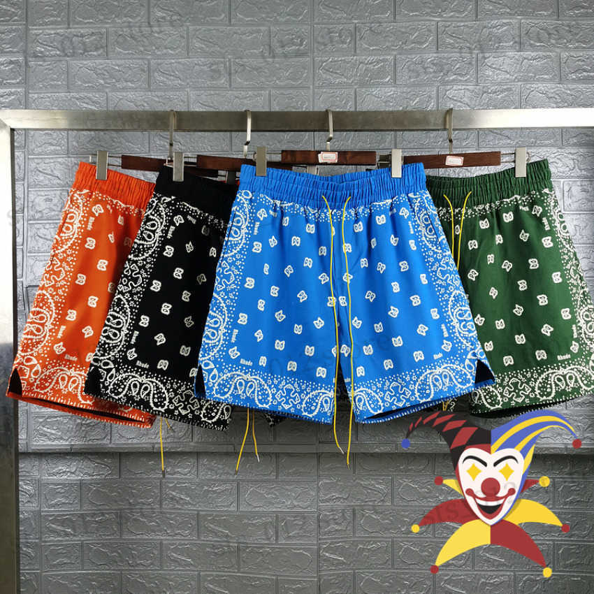 

Men's Shorts 2023ss Patchwork Shorts Men Women High Quality Drawstring Vintage Shorts T230512