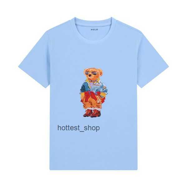 

23 New Little Bear Tshirts Designers t Shirts Ralphs Polos Mens Womens T-shirts Tees Tops Man Casual Tshirt Luxurys Clothing Sleeve Laurens Clothes 1 0V1U