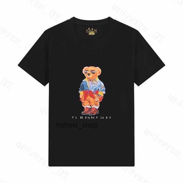 

2023 Mens t Shirts Ralphs Polos Designers Tshirts Women T-shirts Tees Tops Man s Casual Chest Letter Shirt Luxurys Clothing Sleeve Laurens Clothes 3 27KD