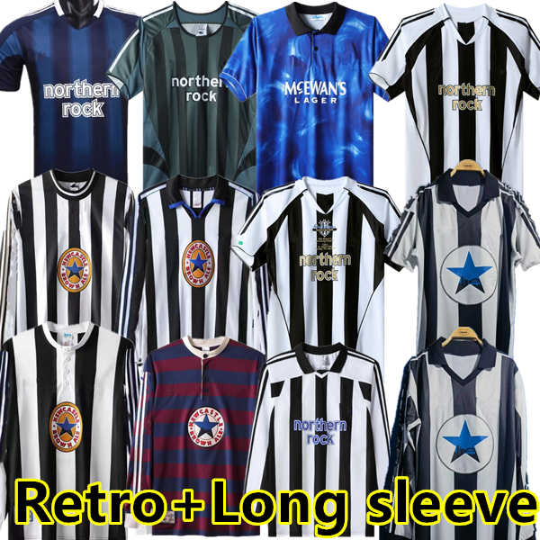 

96 97 98 99 Newcastle SOCCER jerseys NUFC SHEARER Retro HAMANN SHEARER PINAS 1988 93 95 1980 82 05 06 2000 01 03 05 UNITED OWEN classic FOOTBALL SHIRTS Ginola long sleeves, 93/95 away