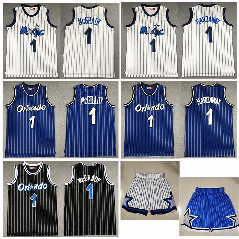 

Retro Basketball Jerseys Mitchell Ness Tracy McGrady Anfernee Hardaway Hardwood Vintage Classics jerseys Breathable mesh, Colour 4