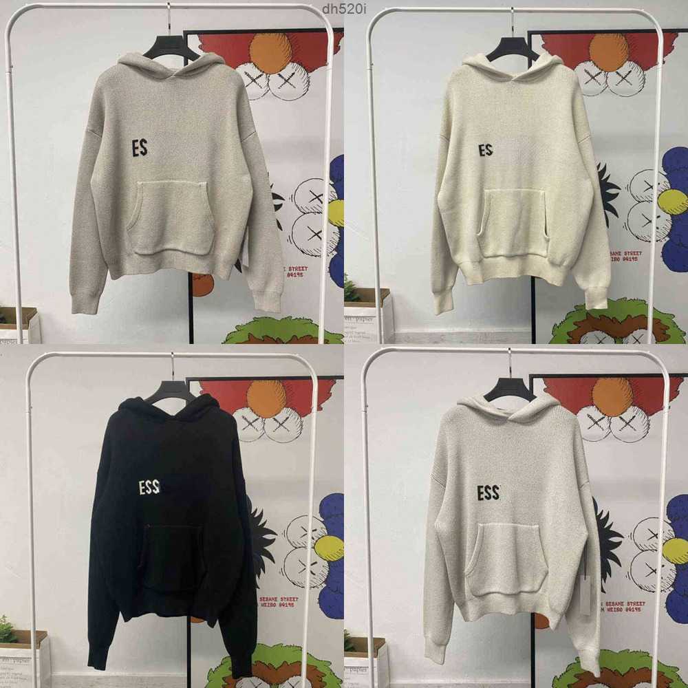 

Es Hoodie Turtleneck Jumpers Loose Sweaters Casual Knits Hoody Lazy Style for Men Women Hooded Lightweight Sweatshirts Us Uk Essent Essentails 3356g, As pic