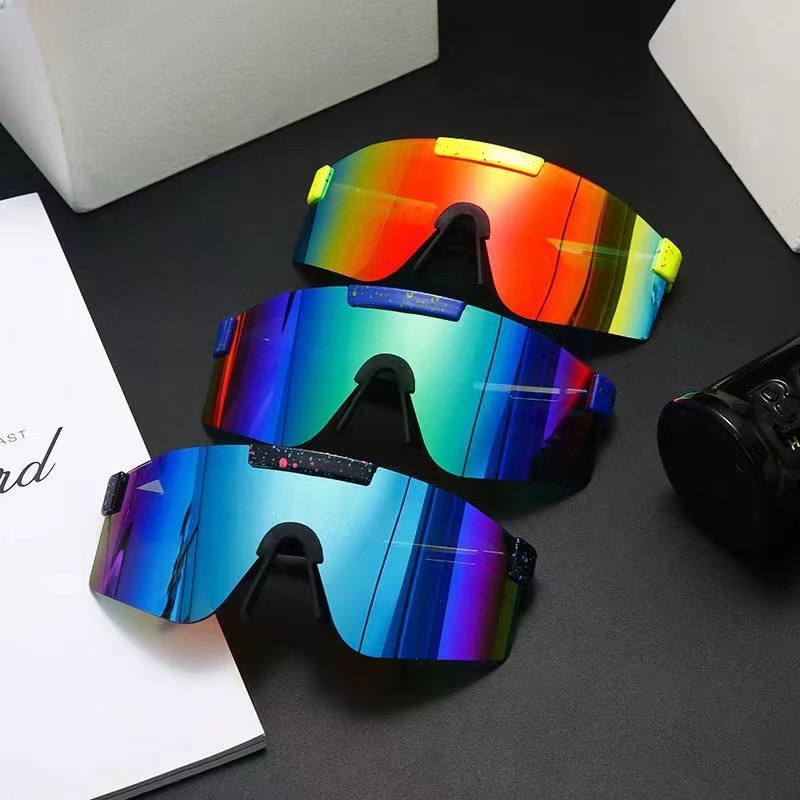 

2023 Vibrant Cycling Sunglasses for men women designer fashion Polarized Half-Frame Design UV Protection Sports Eyewear for Outdoor Activities Bike Enthusiasts